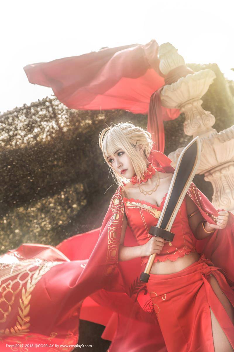 可爱萌妹子Joean-夜夜_尼禄·克劳狄乌斯Cosplay图片(图1)