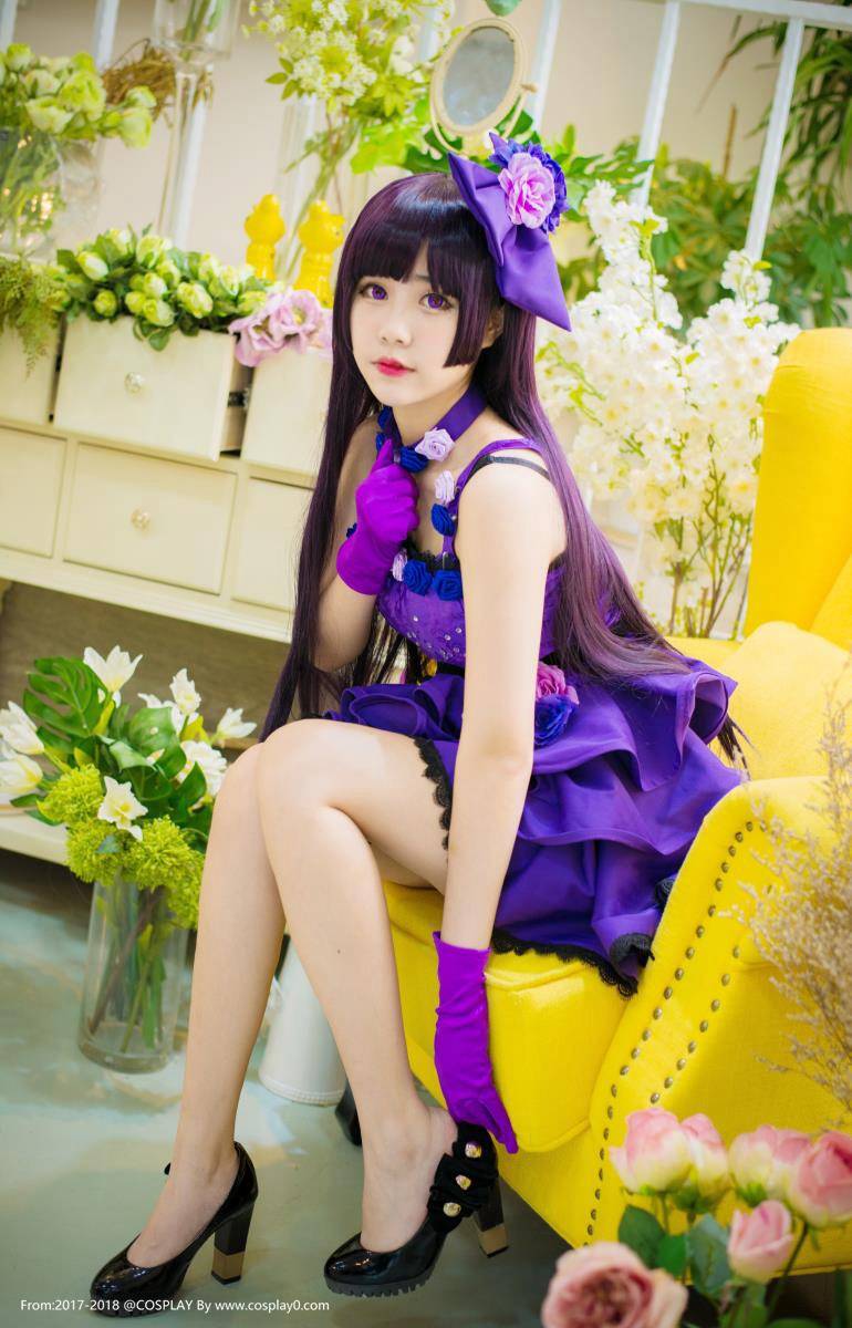 Joean-夜夜_中二萝莉五更琉璃黑猫Cosplay图片(图1)