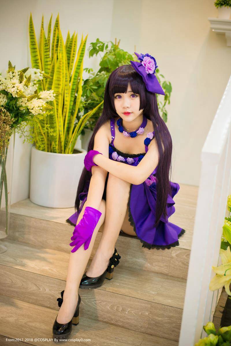 Joean-夜夜_中二萝莉五更琉璃黑猫Cosplay图片(图2)