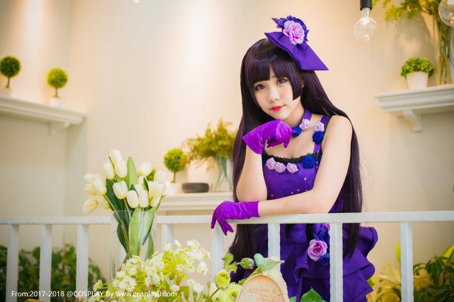 Joean-夜夜_中二萝莉五更琉璃黑猫Cosplay图片(图4)