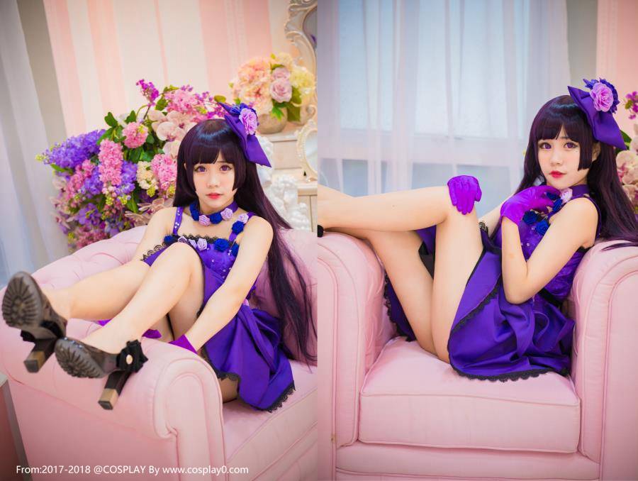 Joean-夜夜_中二萝莉五更琉璃黑猫Cosplay图片(图7)
