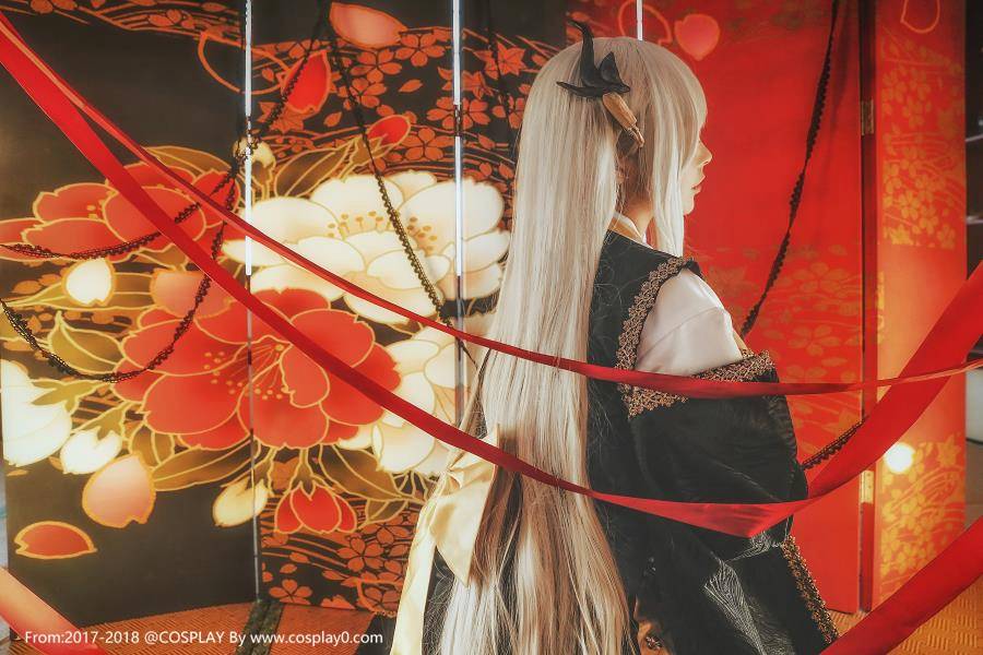 Fate/Grand Order萌妹子和服清姬Cos美女图片(图5)