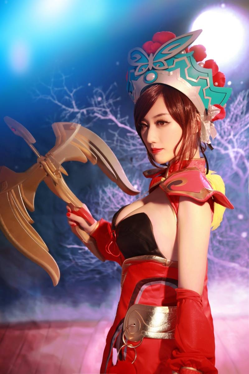 王者荣耀虞姬霸王别姬同人Cosplay美女古风(图1)