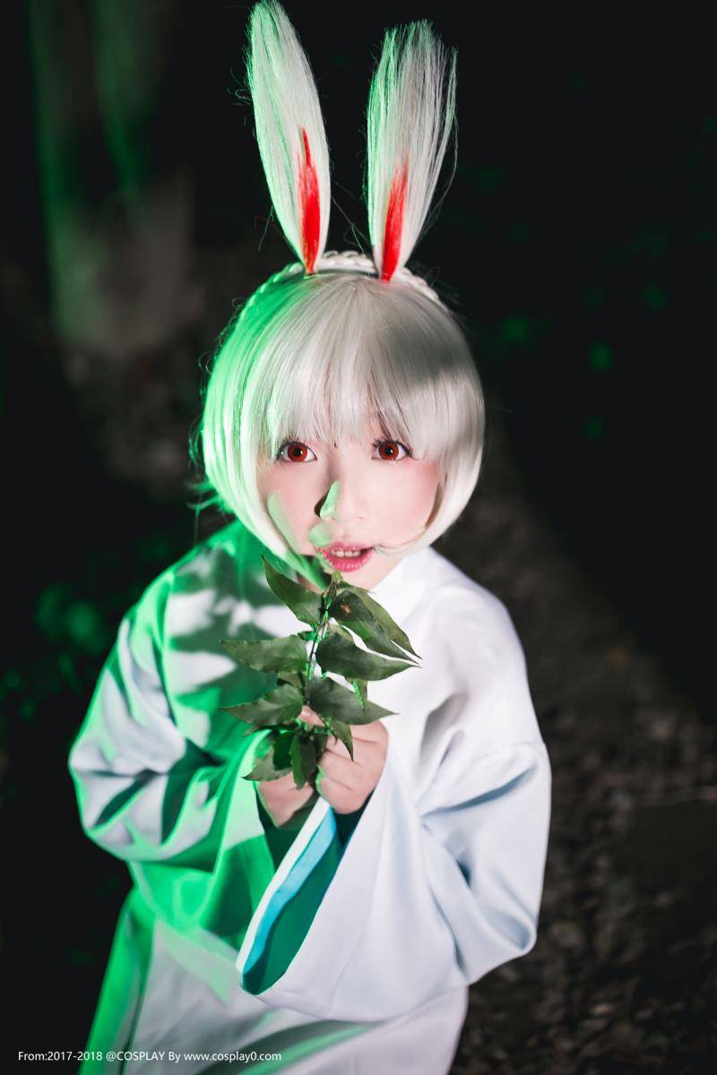 阴阳师萌萌哒式神山兔可爱萝莉和服Cosplay(图2)