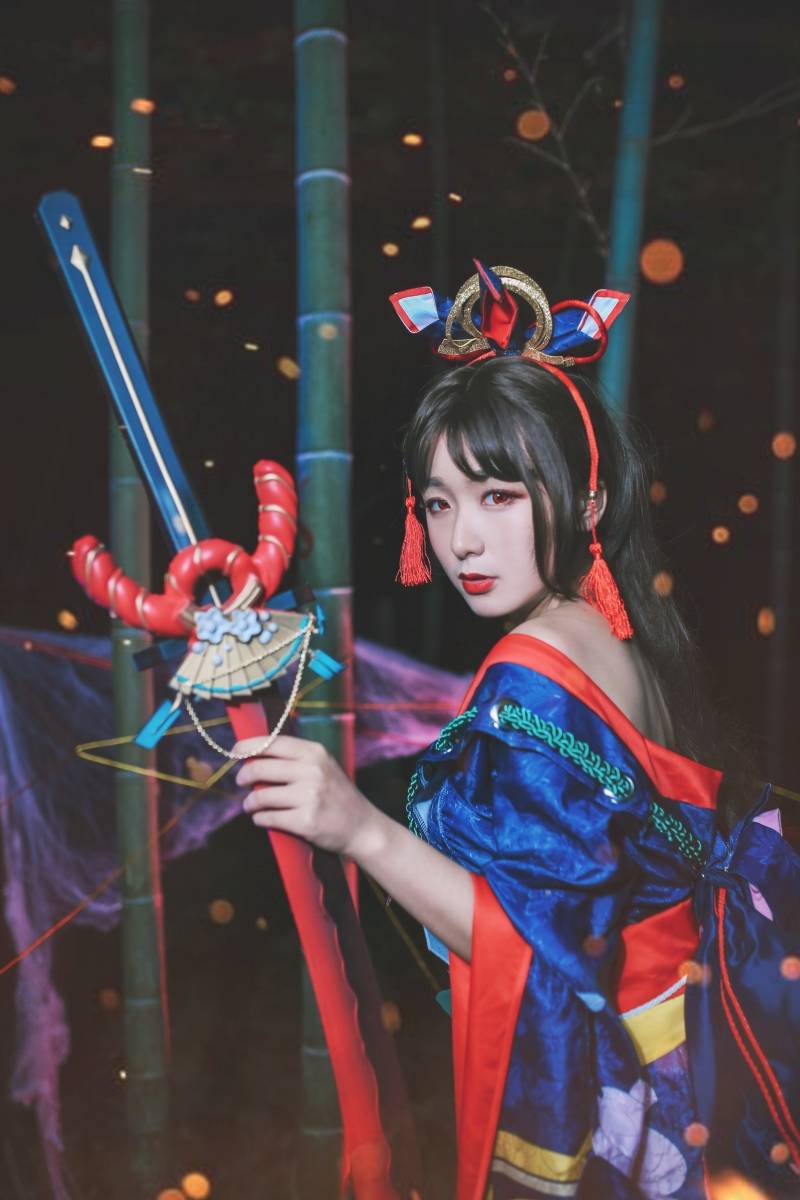 阴阳师樱雨刀舞妖刀姬小姐姐Cosplay(图3)