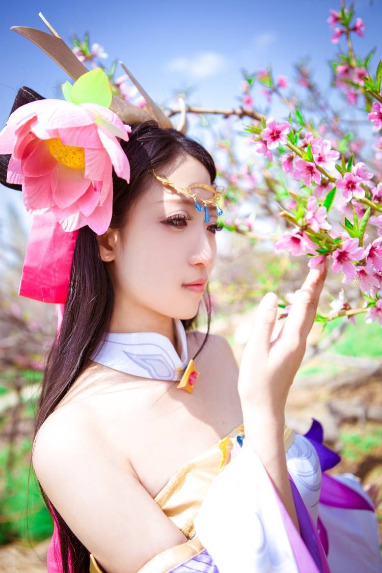 王者荣耀Cos女英雄貂蝉古风美女(图1)
