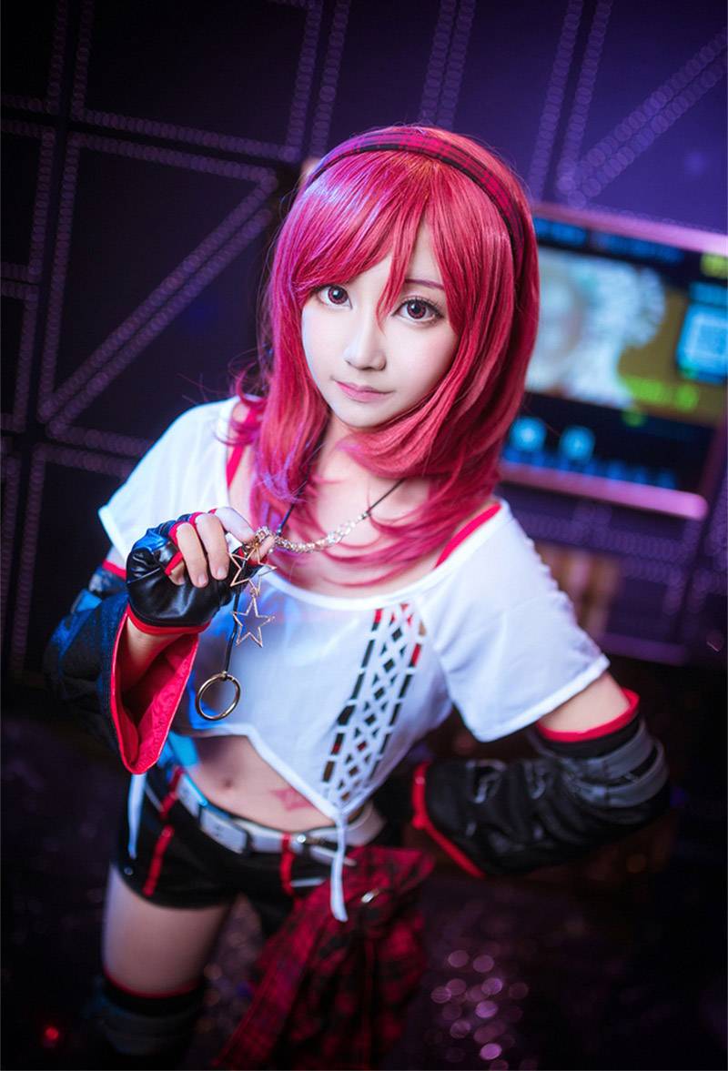 日本动漫女主角西木野真姬真人Cosplay(图1)