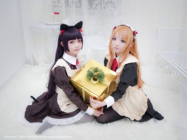 半次元Monica酱我的妹妹哪有这么可爱五更琉璃黑猫同人Cosplay(图7)