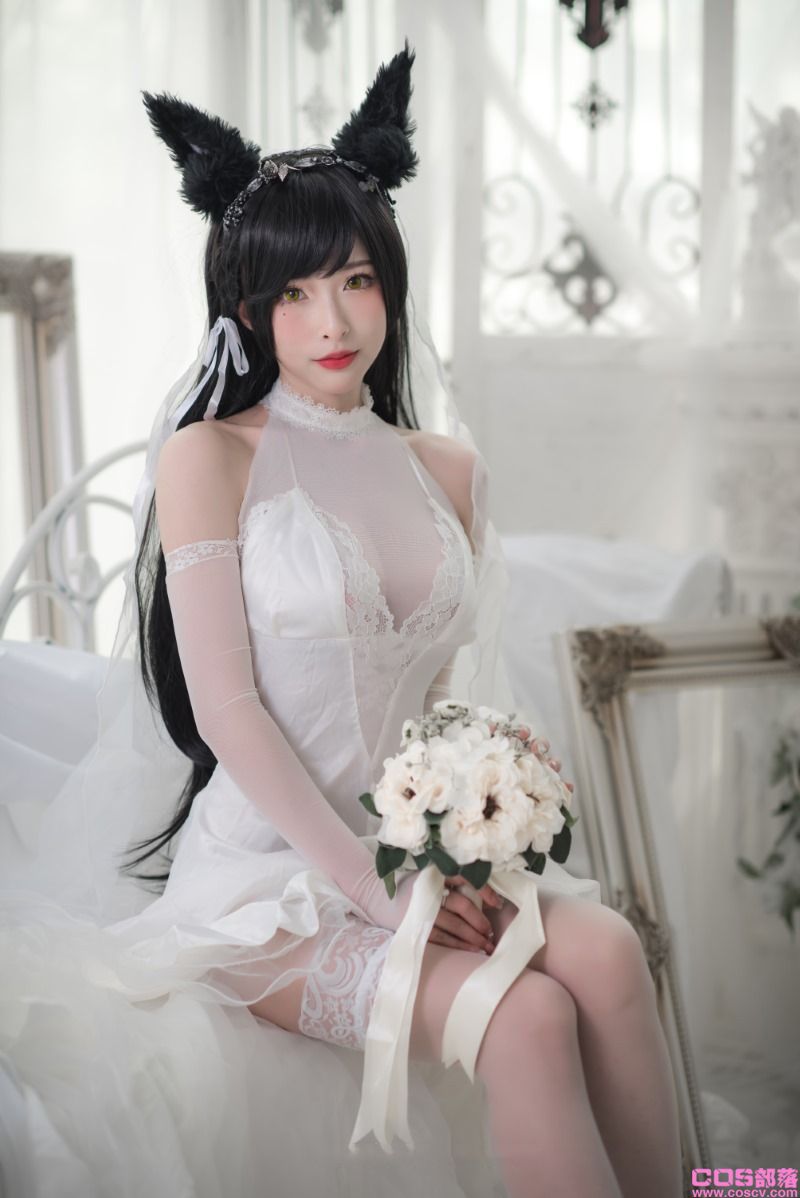 知名动漫博主@清水由乃 爱宕婚纱电子版【49P/1V/1.66G】(图3)