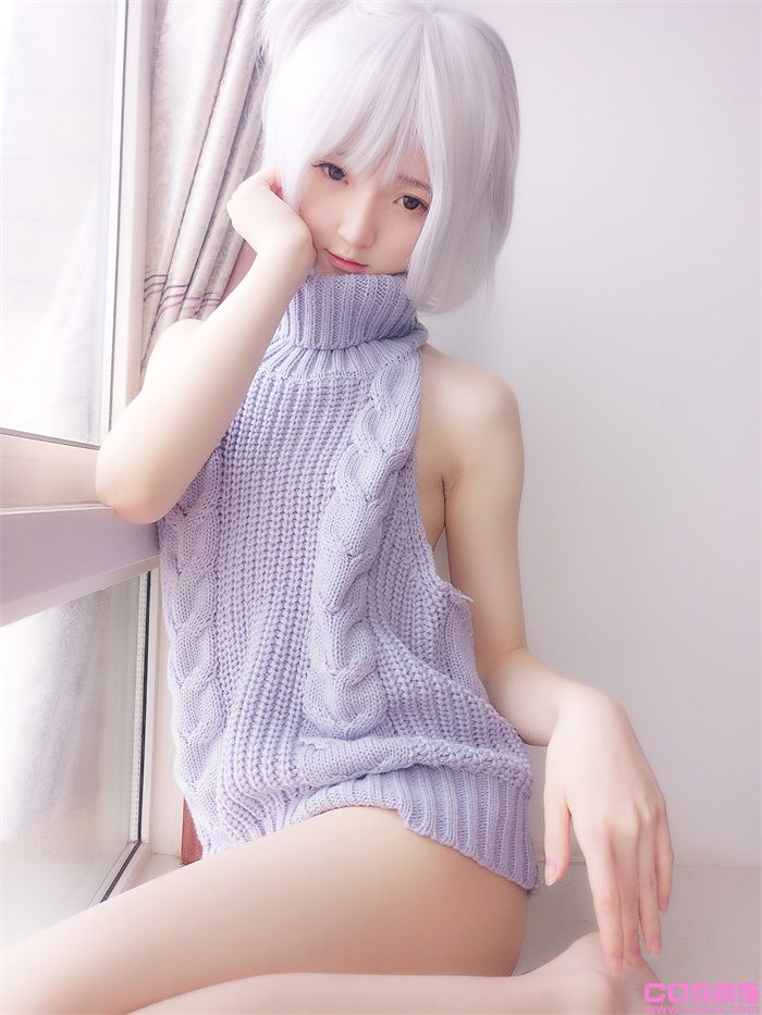 微博妹纸@一小央泽-高领毛衣【19P/14.5MB】(图3)