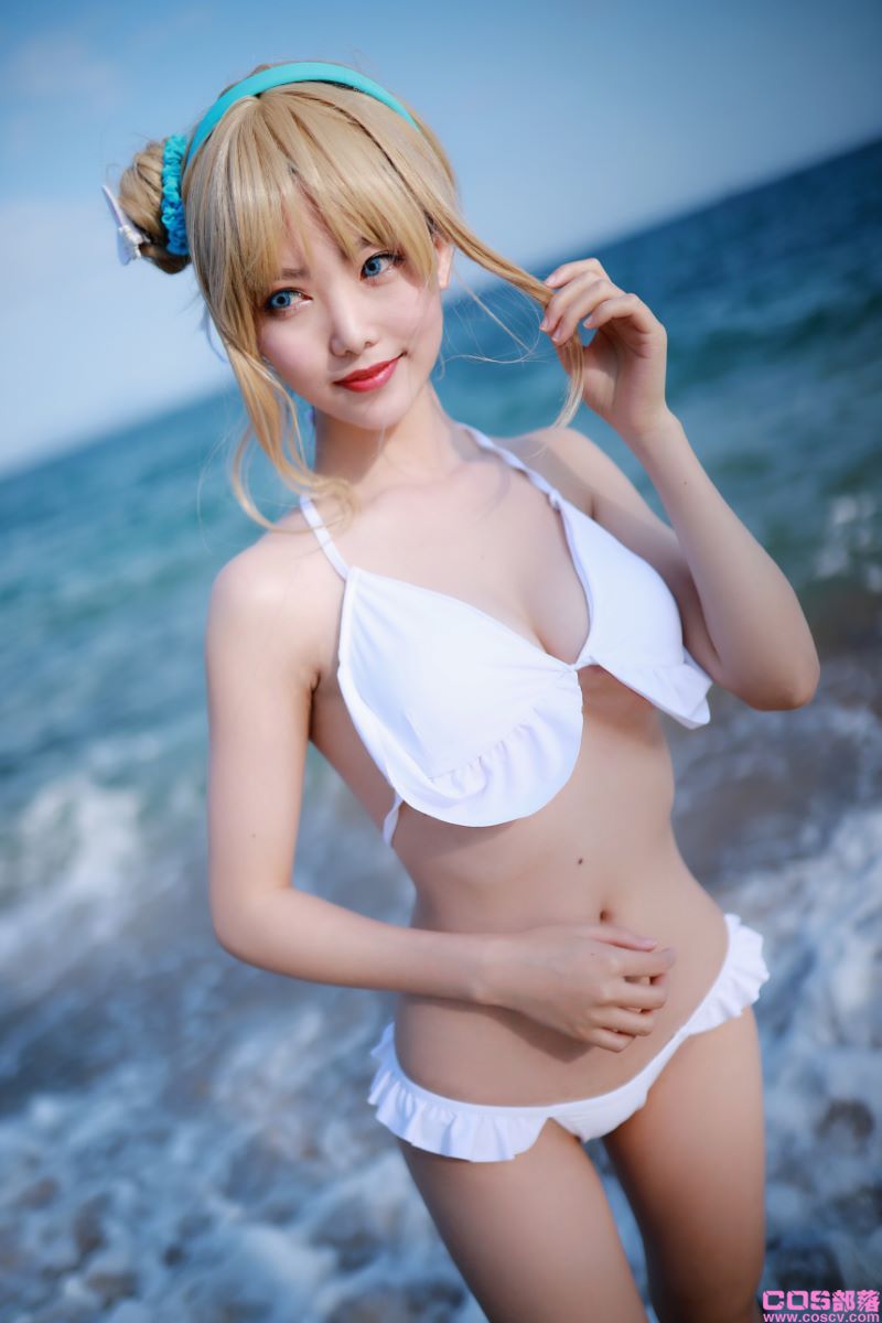 微博人气Coser@抖娘-利世 海边索米【30P/88MB】(图3)