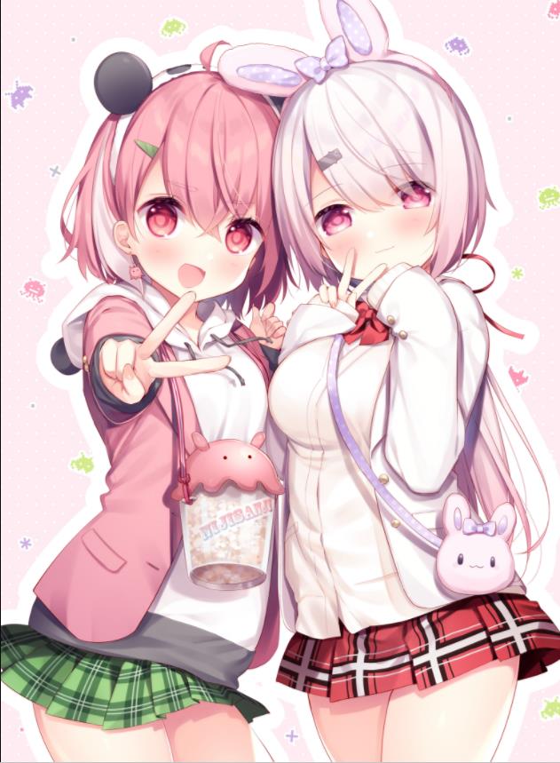 [Pixiv精选] 胜利的证明！V字手势插画特辑(图1)