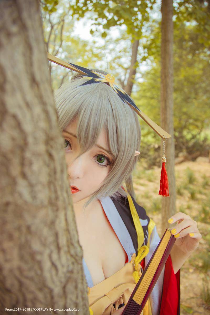 VOCALOID古风汉服兽耳萝莉洛天依Cosplay(图1)