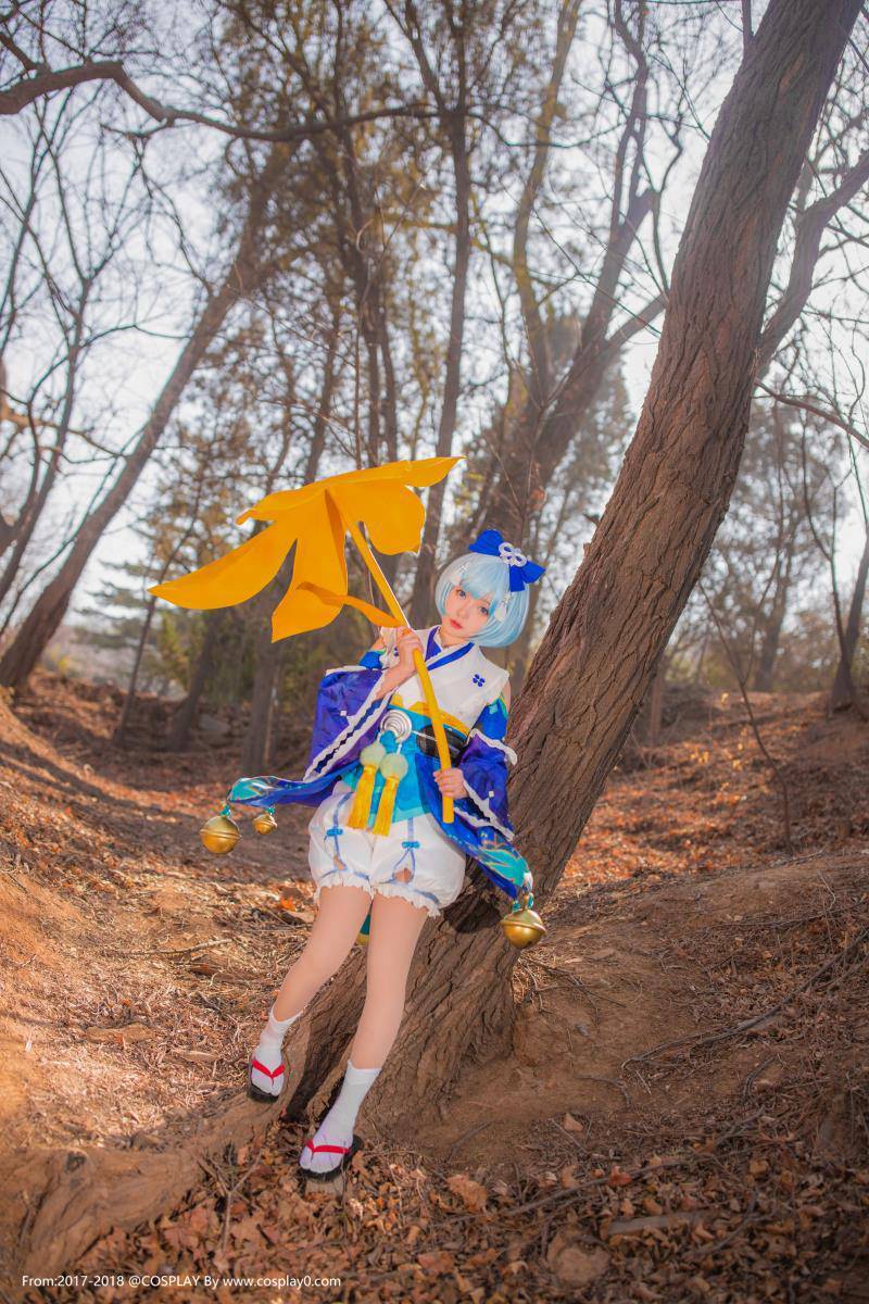 可爱萝莉阴阳师手游莹草Cosplay(图9)