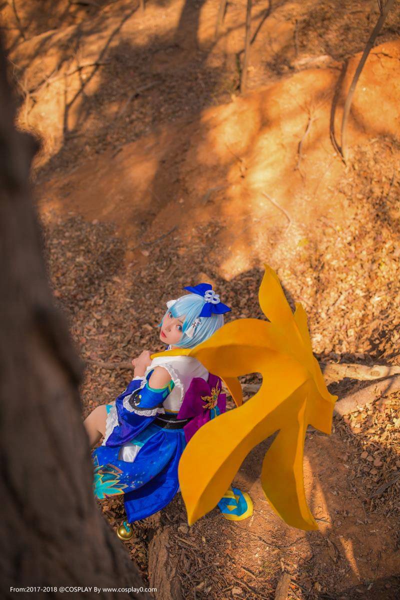 可爱萝莉阴阳师手游莹草Cosplay(图8)
