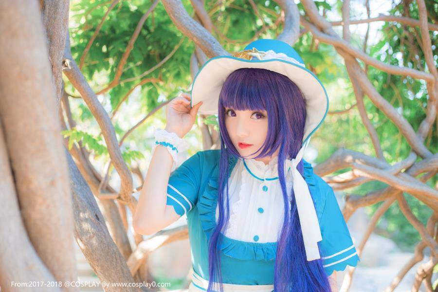 魔卡少女樱大道寺知世同人萝莉洋装Cosplay(图3)