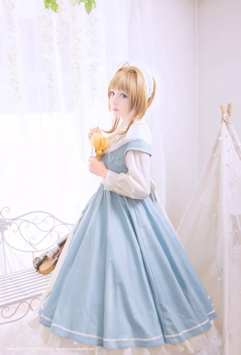 魔卡少女樱木之本樱Cosplay萝莉(图2)