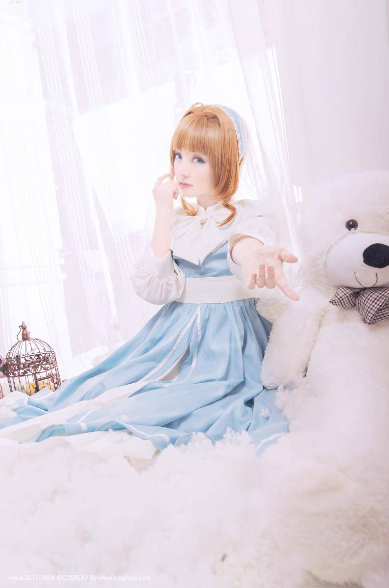 魔卡少女樱木之本樱Cosplay萝莉(图1)