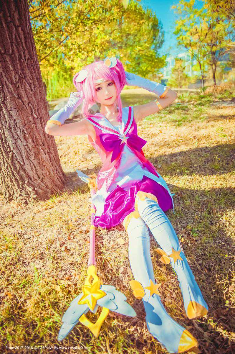 羽天Shine英雄联盟星之守护拉克丝Cosplay(图7)