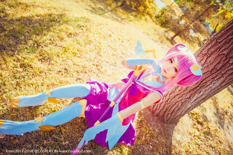 羽天Shine英雄联盟星之守护拉克丝Cosplay(图8)