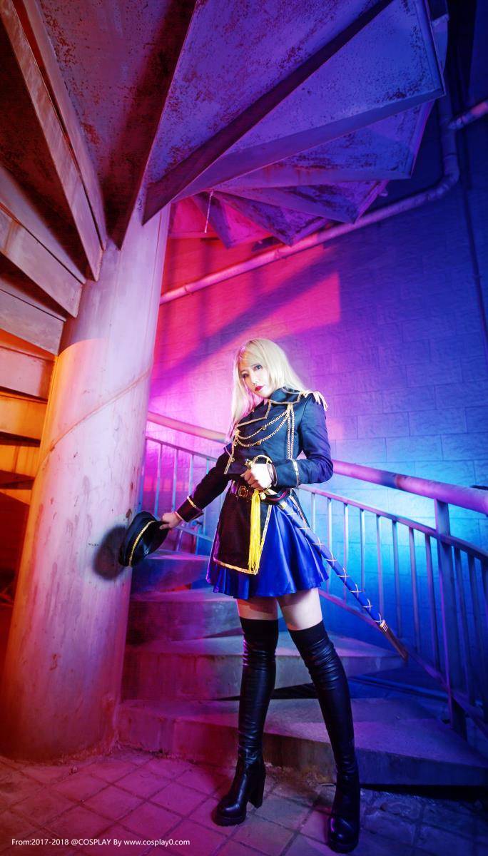 半次元萌妹子neko栉名安淡岛世理制服Cosplay(图1)