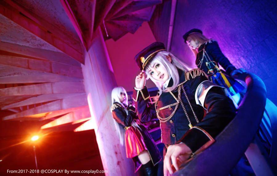半次元萌妹子neko栉名安淡岛世理制服Cosplay(图6)