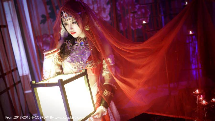 极品御姐剑网三Cos正片 明教喵姐Cosplay(图9)