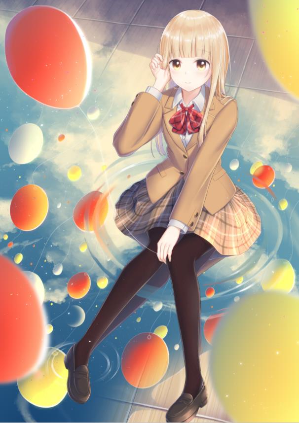 [Pixiv精选] 轻飘飘地浮动♡气球插画特辑(图1)
