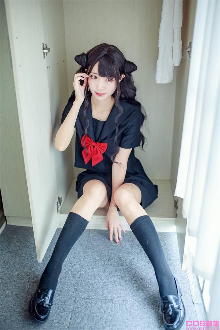 微博红人动漫Coser@-黑川-小恶魔JK【32P/524MB】(图1)