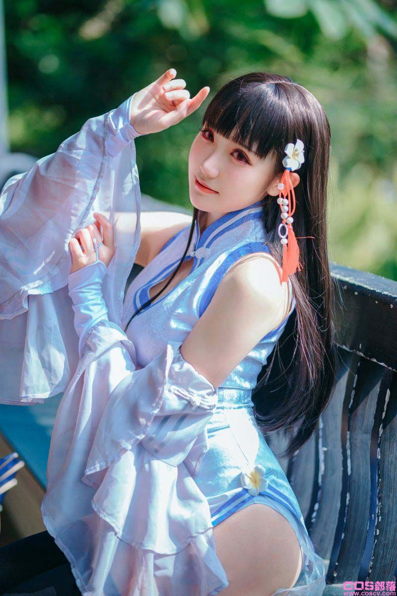 动漫Coser@瓜希酱 碧蓝航线 逸仙【22P/96MB】(图4)