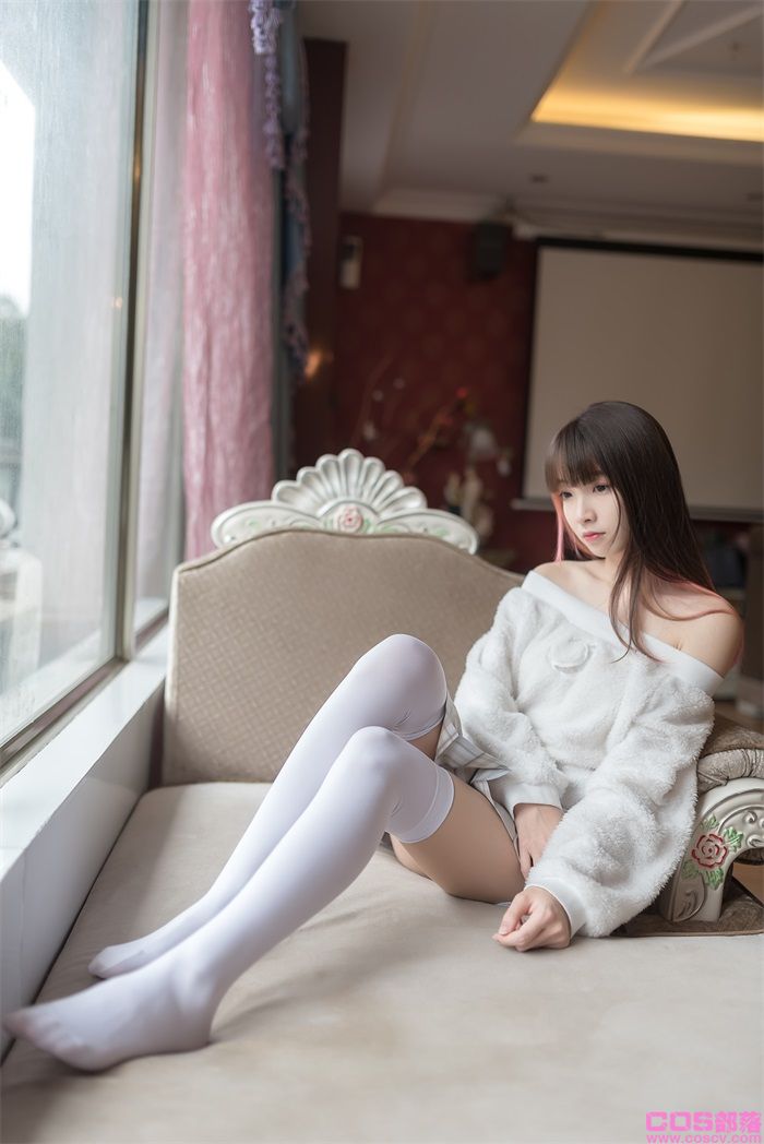风之领域写真 No.013 清纯的白丝小姐姐【49P/78.3MB】(图1)