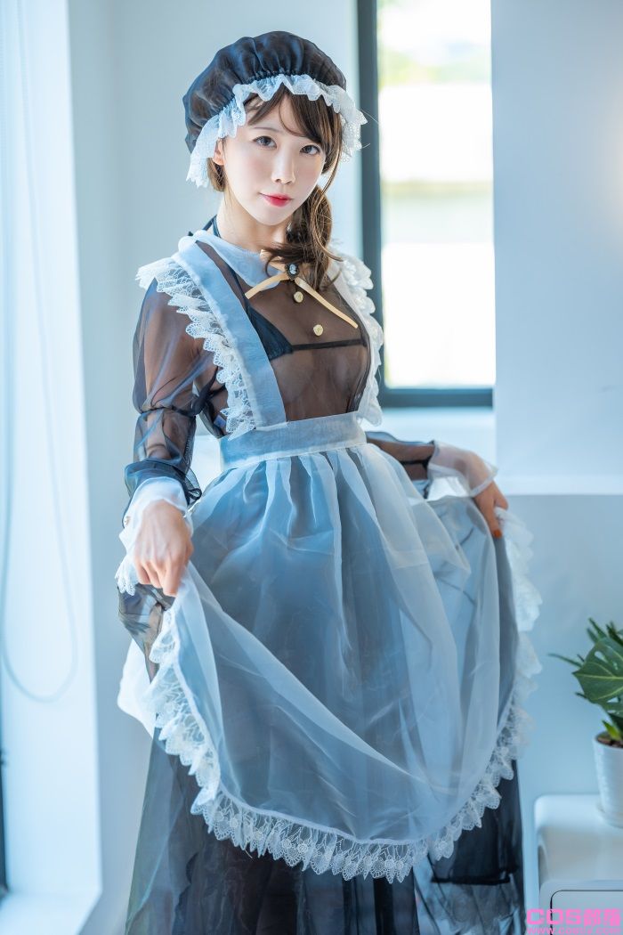 知名动漫博主@水淼aqua 透明女仆【13P/39V/5.20GB】(图2)