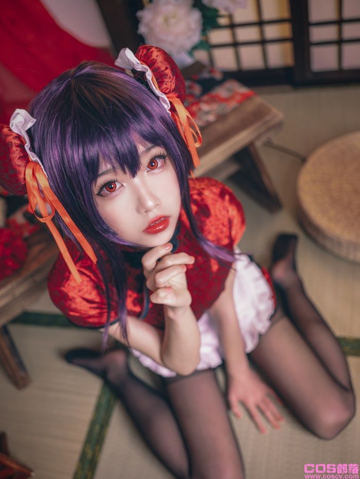 知名动漫博主@水淼aqua-霞之丘诗羽 旗袍【29P/586MB】(图4)