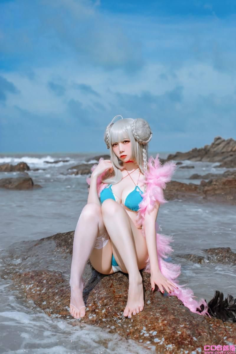 人气动漫博主@二佐Nisa 碧蓝可畏泳装【27P/198MB】(图3)