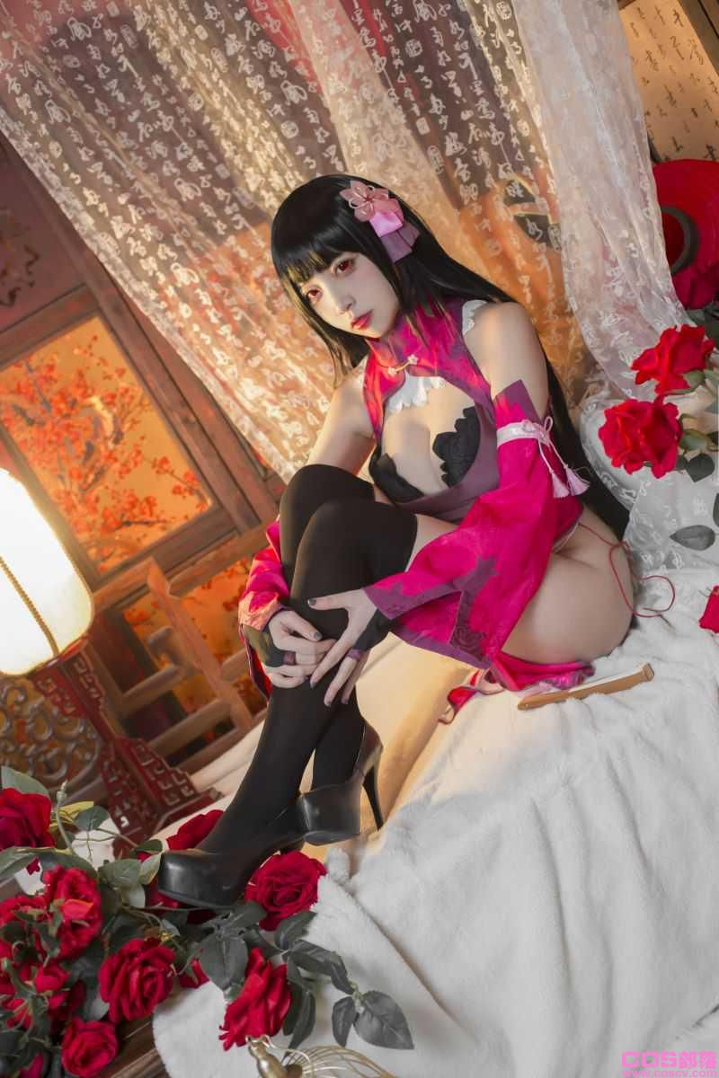 人气动漫博主@二佐Nisa 梦子旗袍【28P/89MB】(图4)