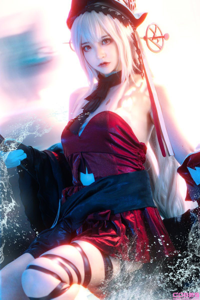 网紅Coser@疯猫ss 浊心斯卡蒂【18P/356MB】(图1)
