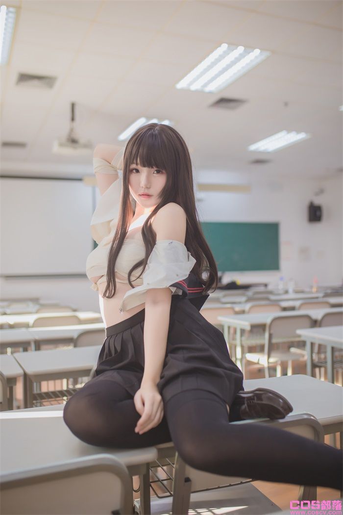 Coser女神@Yoko宅夏Cos - 嘿丝JK【39P/220MB】(图4)
