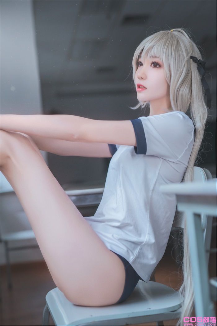 微博红人动漫Coser@南桃Momoko 春日野穹体操服【28P/139MB】(图2)