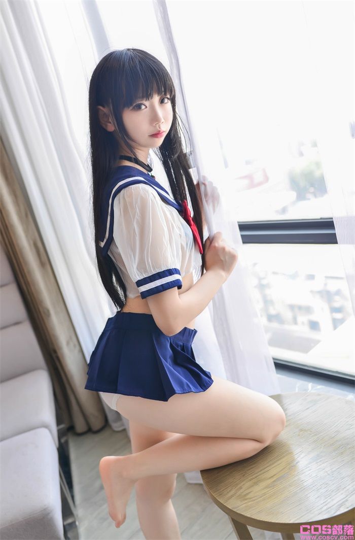 网紅Coser@雪琪 - 透明JK【20P/21MB】(图2)