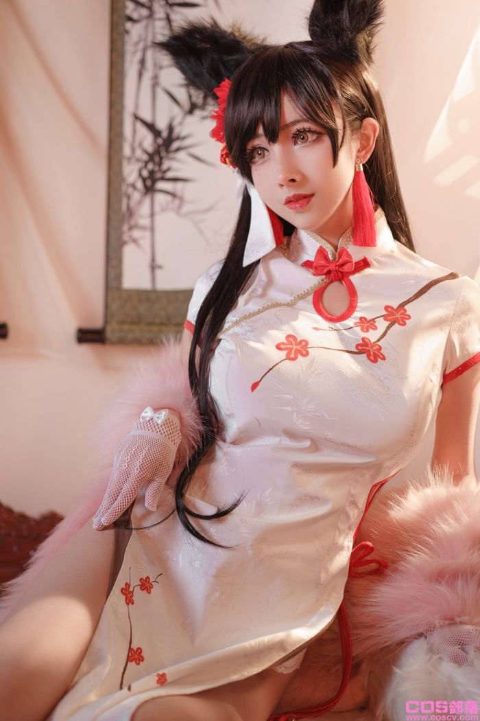 知名动漫Coser@rioko凉凉子 爱宕旗袍【20P/266MB】(图3)