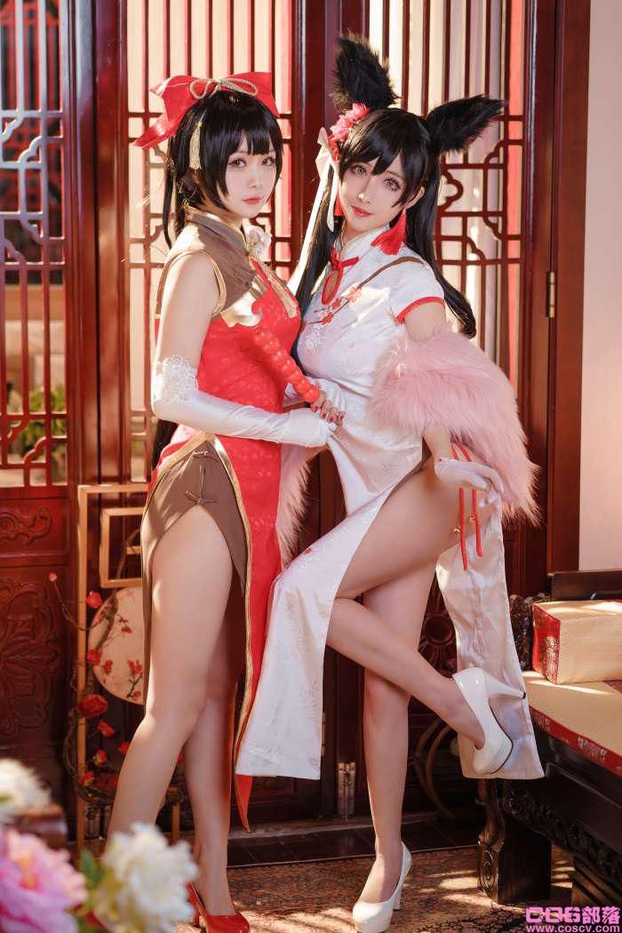 知名动漫Coser@rioko凉凉子 爱宕旗袍【20P/266MB】(图2)