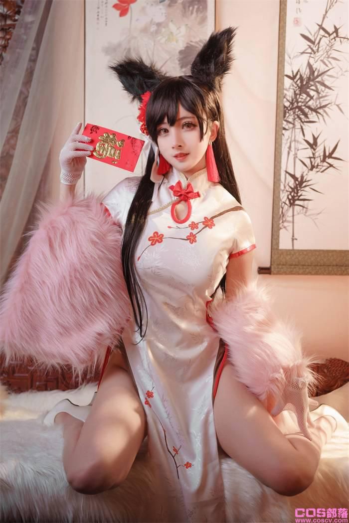 知名动漫Coser@rioko凉凉子 爱宕旗袍【20P/266MB】(图4)