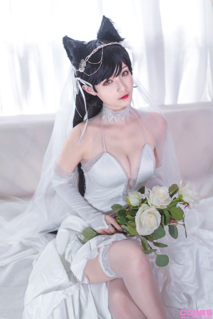 知名动漫博主@铁板烧鬼舞w 爱宕花嫁【29P/313MB】(图3)