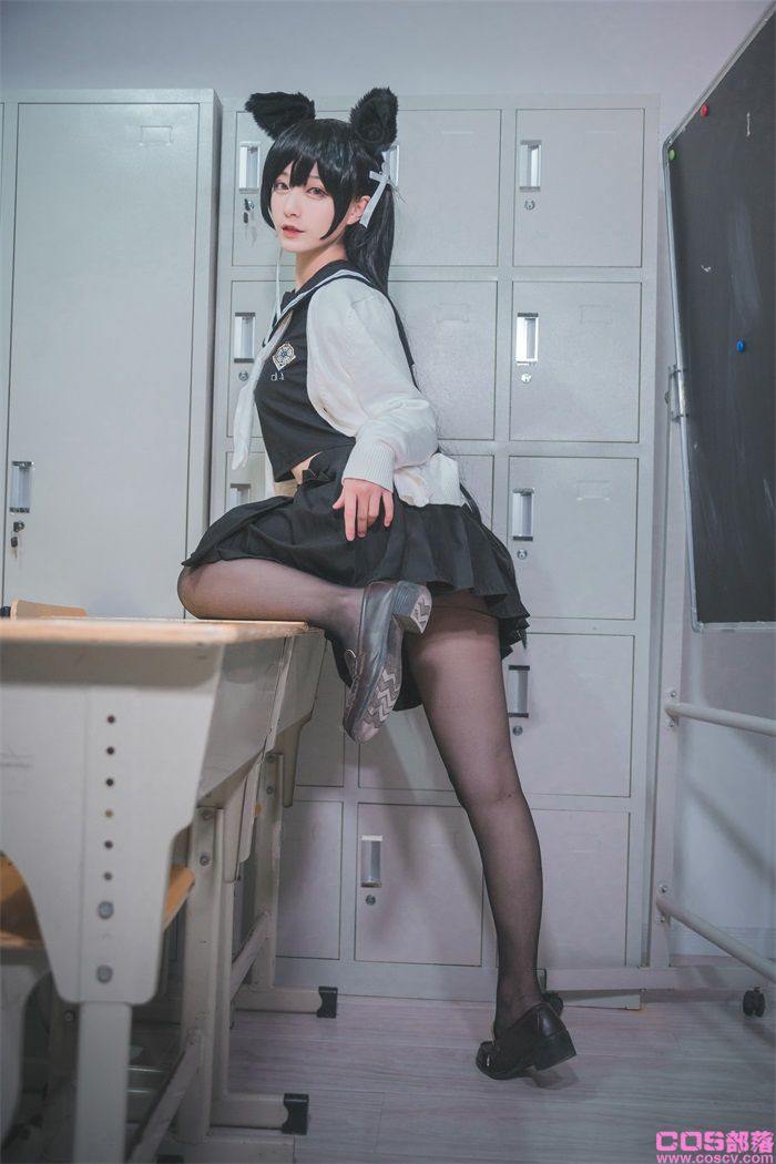 知名动漫博主@铁板烧鬼舞w 爱宕jk【12P/127MB】(图3)