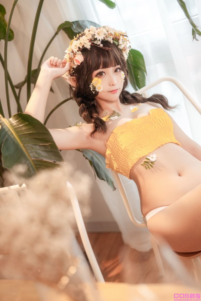知名动漫博主@蠢沫沫《尖耳国度》花精灵【40P/531MB】(图3)