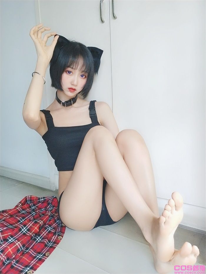 网紅Coser@木绵绵OwO - 不良猫【44P/2V/144MB】(图3)