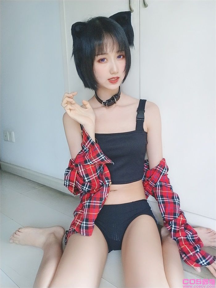 网紅Coser@木绵绵OwO - 不良猫【44P/2V/144MB】(图4)