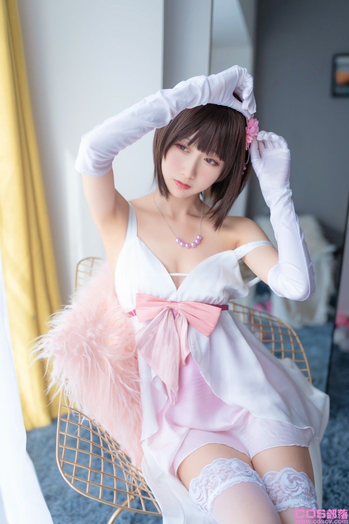 网紅Coser@木绵绵OwO - 加藤惠cos礼服部分【39P/184MB】(图4)
