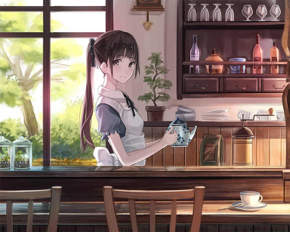 [Pixiv精选] 稍微喘口气吧。咖啡厅插画特辑(图9)