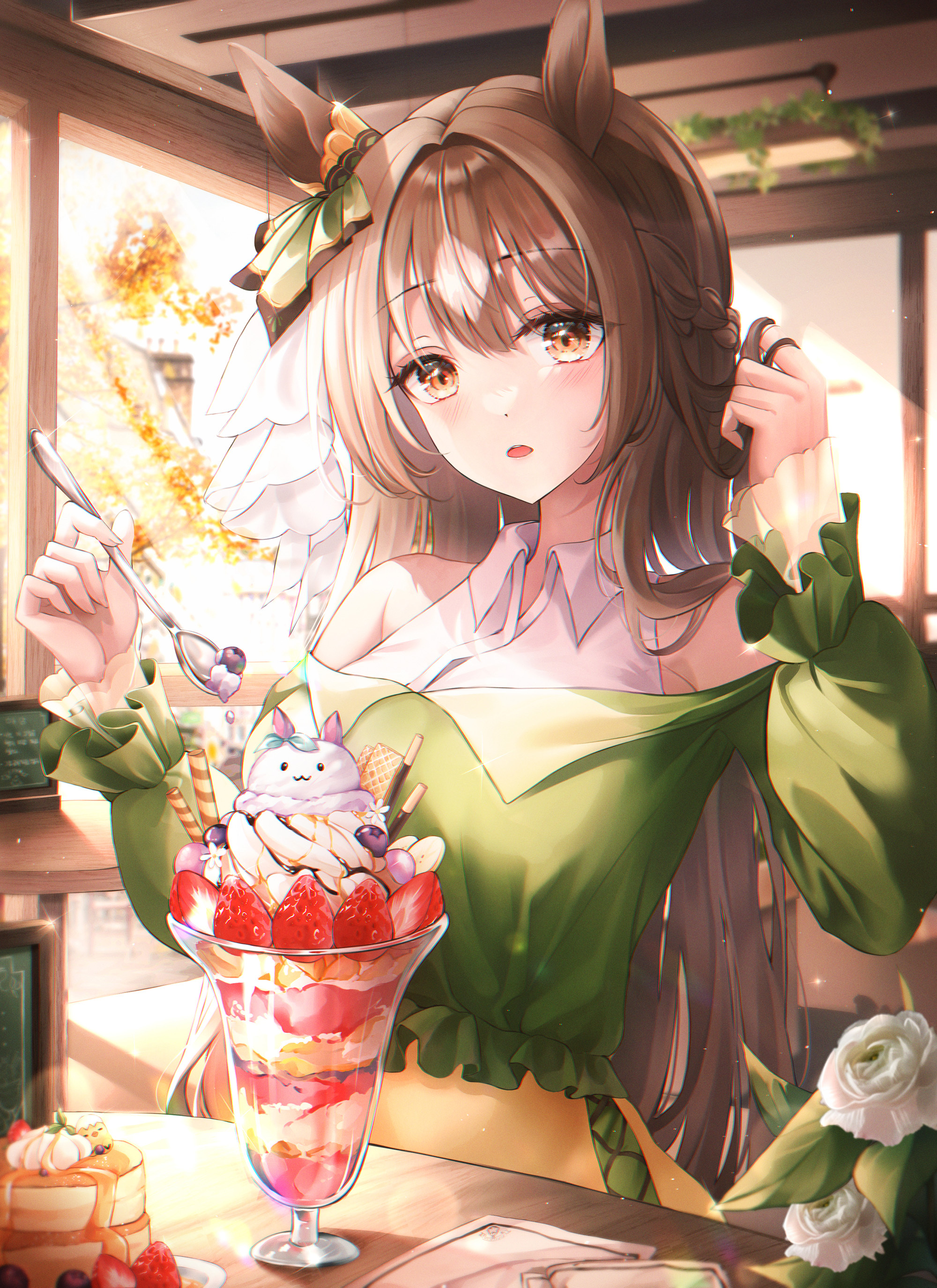 [Pixiv精选] 稍微喘口气吧。咖啡厅插画特辑(图8)